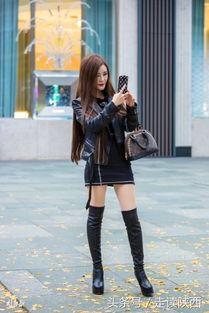 街头丝袜女神,时尚与魅力的完美融合